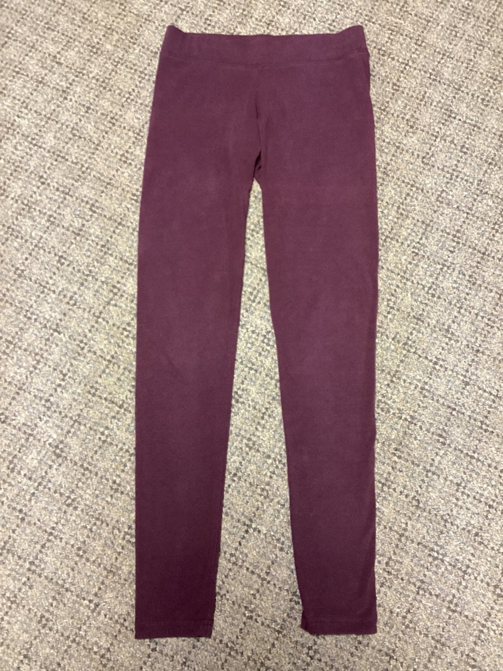 Aeropostale Plum Burgundy Leggings Size Small
